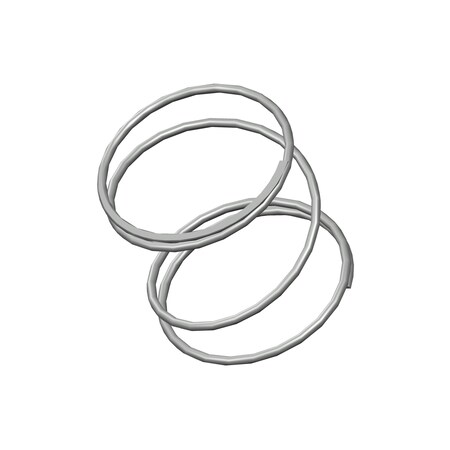 Approved Vendor Compression Spring, O=1.625, L= 1.63, W= .072 G709959927